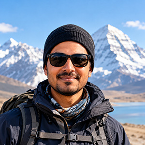 Traveler portrait
